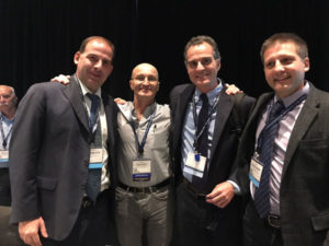 AATS Week 2017 | Dr Zgrablich, Dr Bruce Little (Cleveland Clinic), Dr Guillermo Vaccarino (Hospital Austral) y Dr Ruda Vega