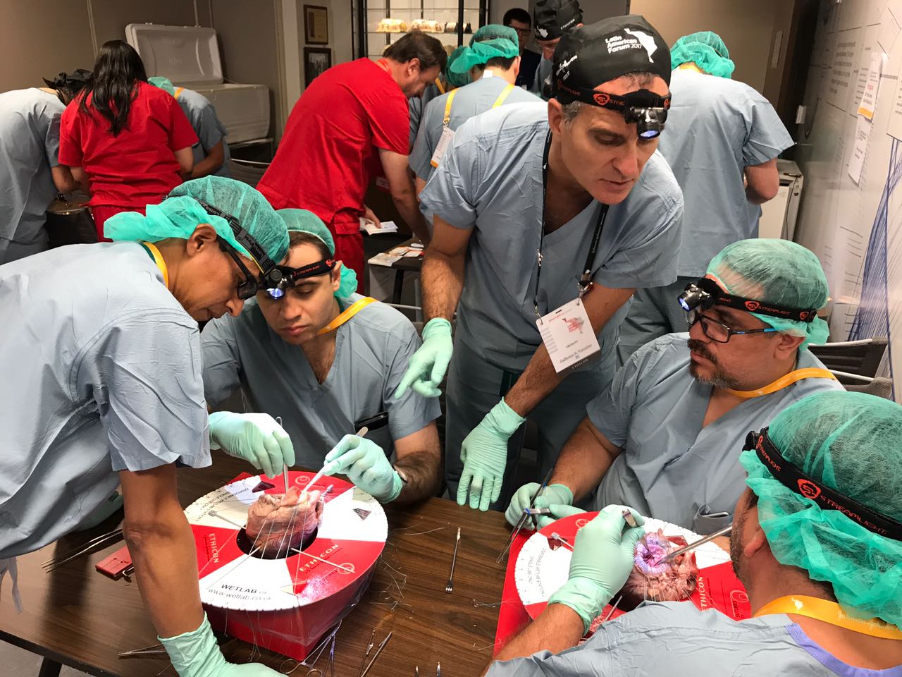 Guillermo Vaccarino, Jefe del Servicio de Cirugía Cardiovascular del Hospital Austral participó como docente especialista en el curso Latin American Forum 2017