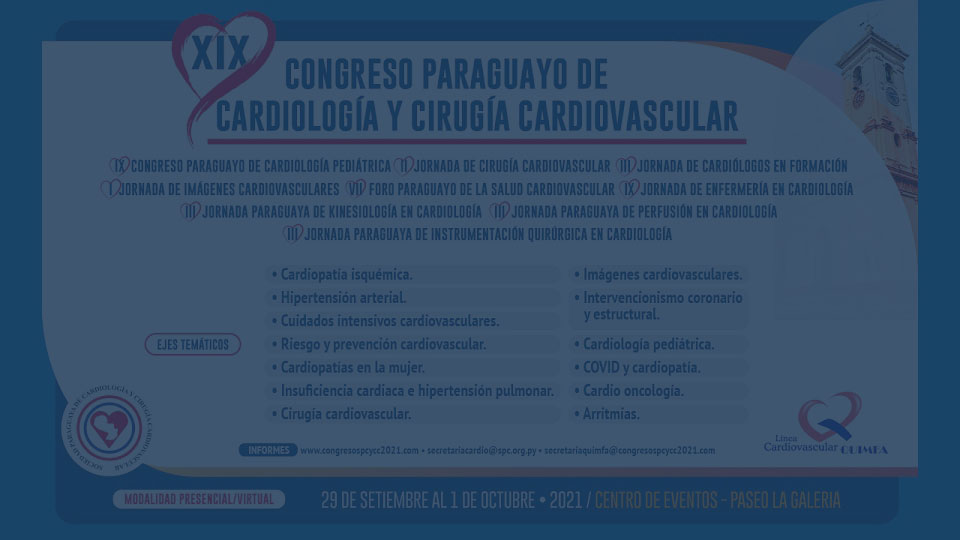 Participación en el XIX Congreso Paraguayo de Cardiología y Cirugía Cardiovascular