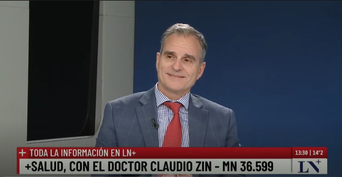 Participación del Dr. Guillermo Vaccarino en el programa +Salud de La Nación+
