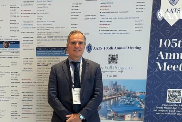 Participación del Dr. Guillermo N. Vaccarino en el 105° Congreso de la AATS – Seattle 2025